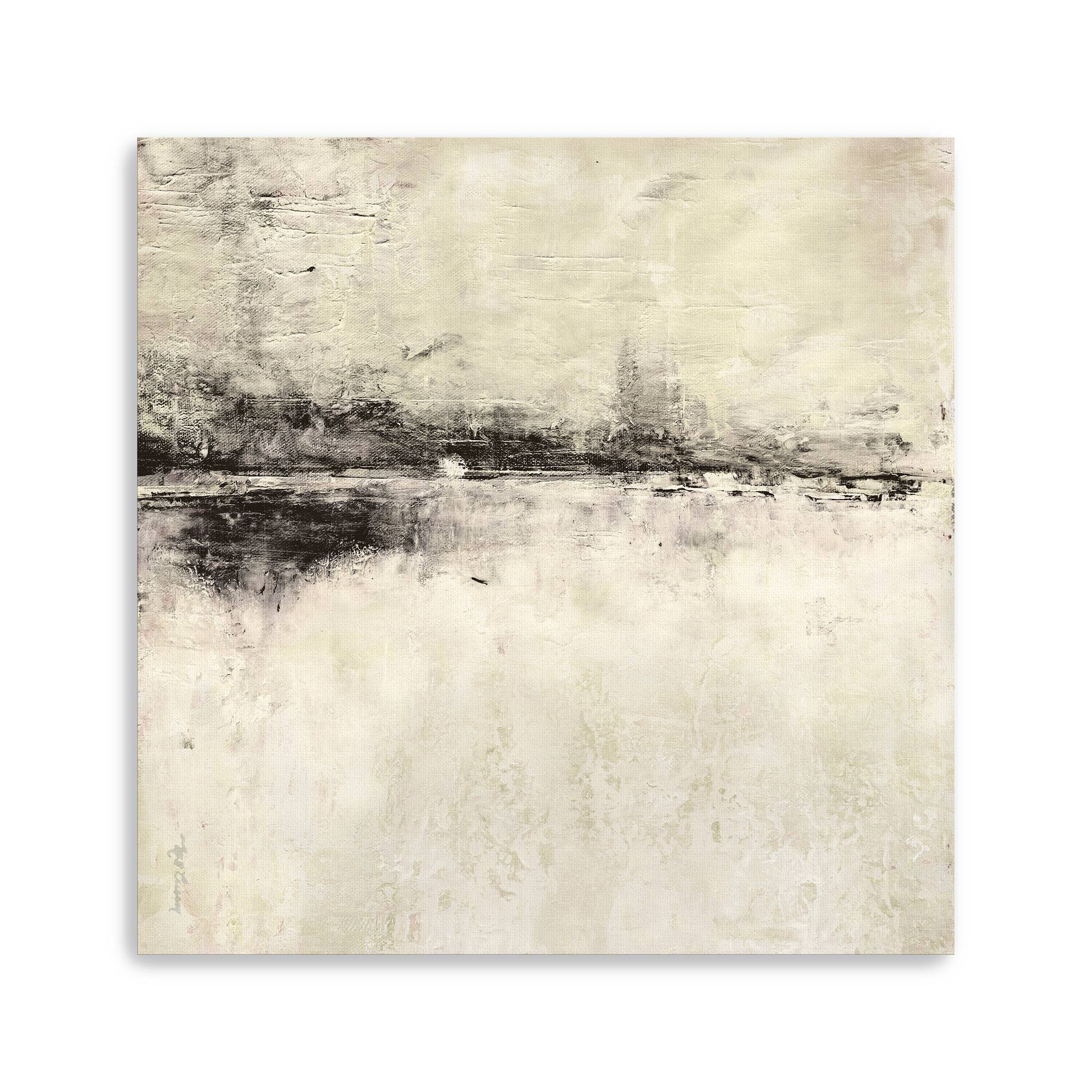 Reflection In Ebony Canvas Giclee